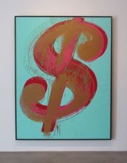 ANDY WARHOL Dollar Signs, Van de Weghe Fine Art