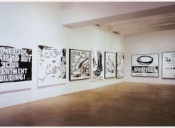 ANDY WARHOL Black & White Paintings 1985-86